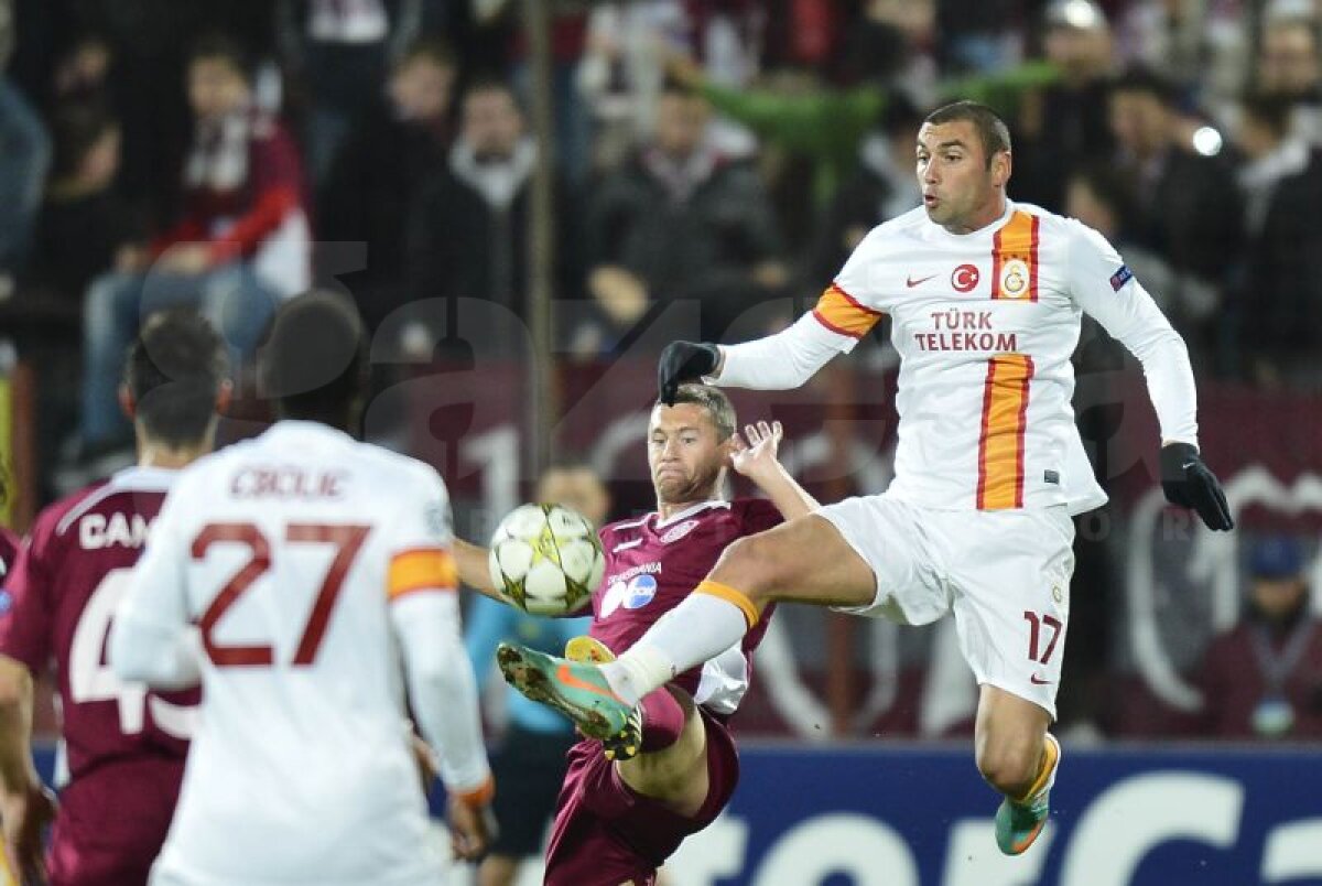 VIDEO Burak Yilmaz îi îngroapă pe clujeni! » CFR - Galatasaray 1-3