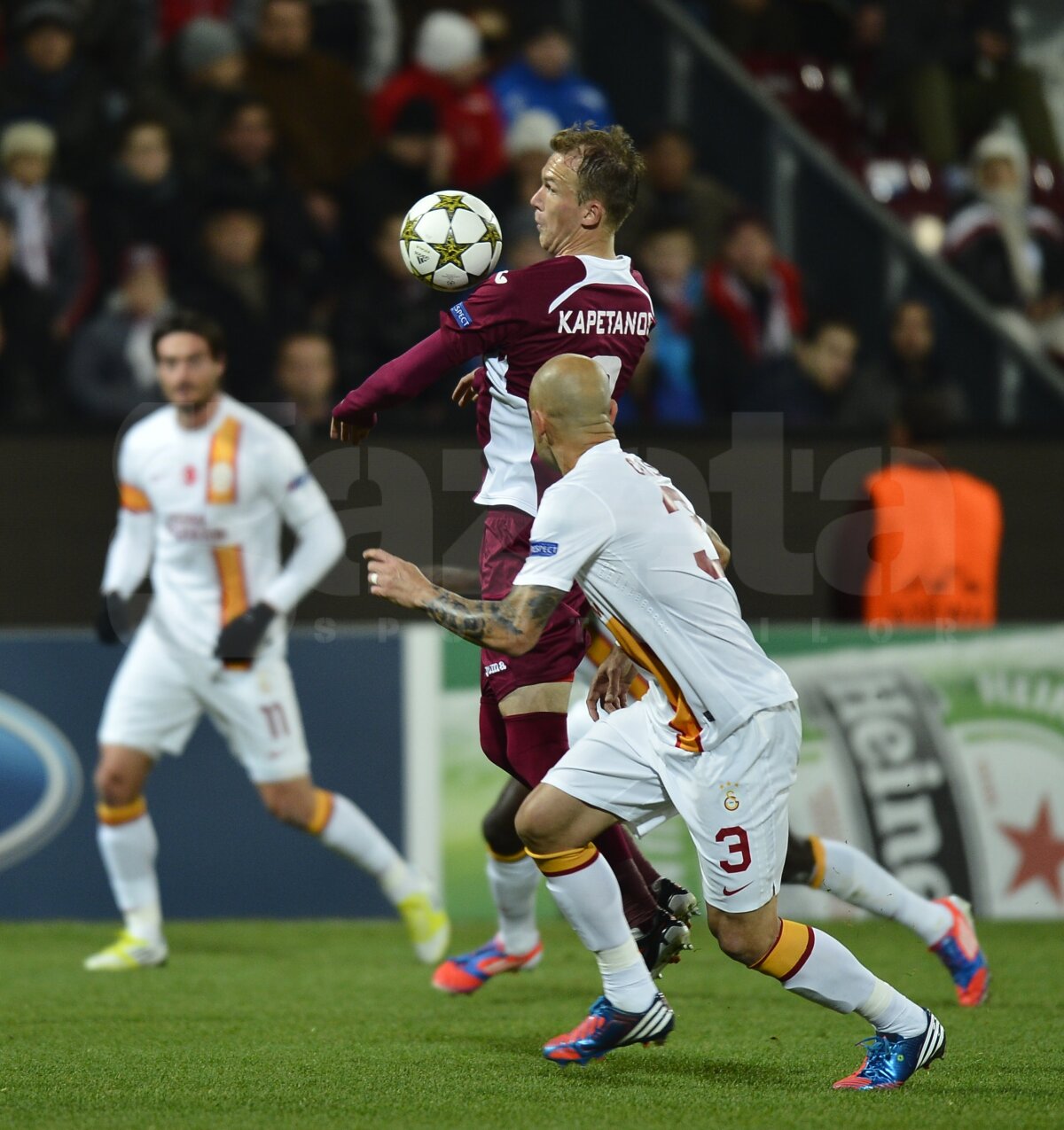 VIDEO Burak Yilmaz îi îngroapă pe clujeni! » CFR - Galatasaray 1-3