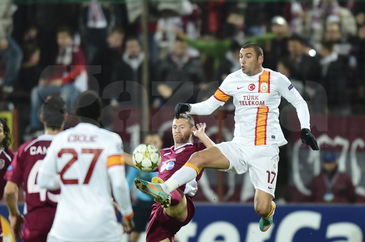 VIDEO Burak Yilmaz îi îngroapă pe clujeni! » CFR - Galatasaray 1-3