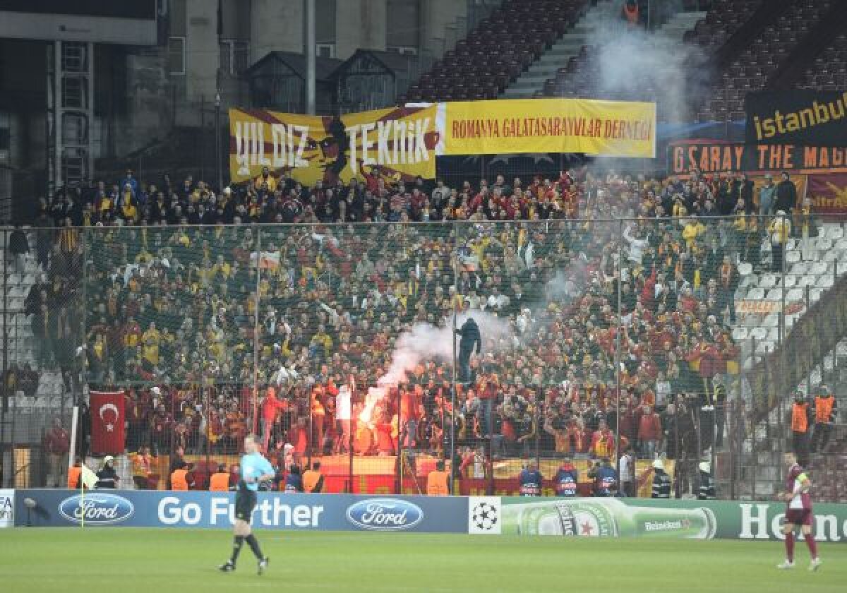 Micul infern din Gruia » 15.000 de spectatori au asistat la CFR - Galatasaray