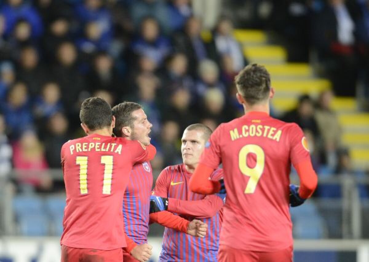 VIDEO+FOTO În marş spre primăvară » Steaua învinge şi la Molde, 2-1, şi e la un punct de calificare