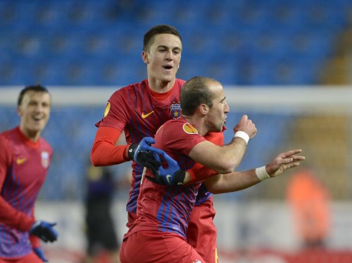 VIDEO+FOTO În marş spre primăvară » Steaua învinge şi la Molde, 2-1, şi e la un punct de calificare