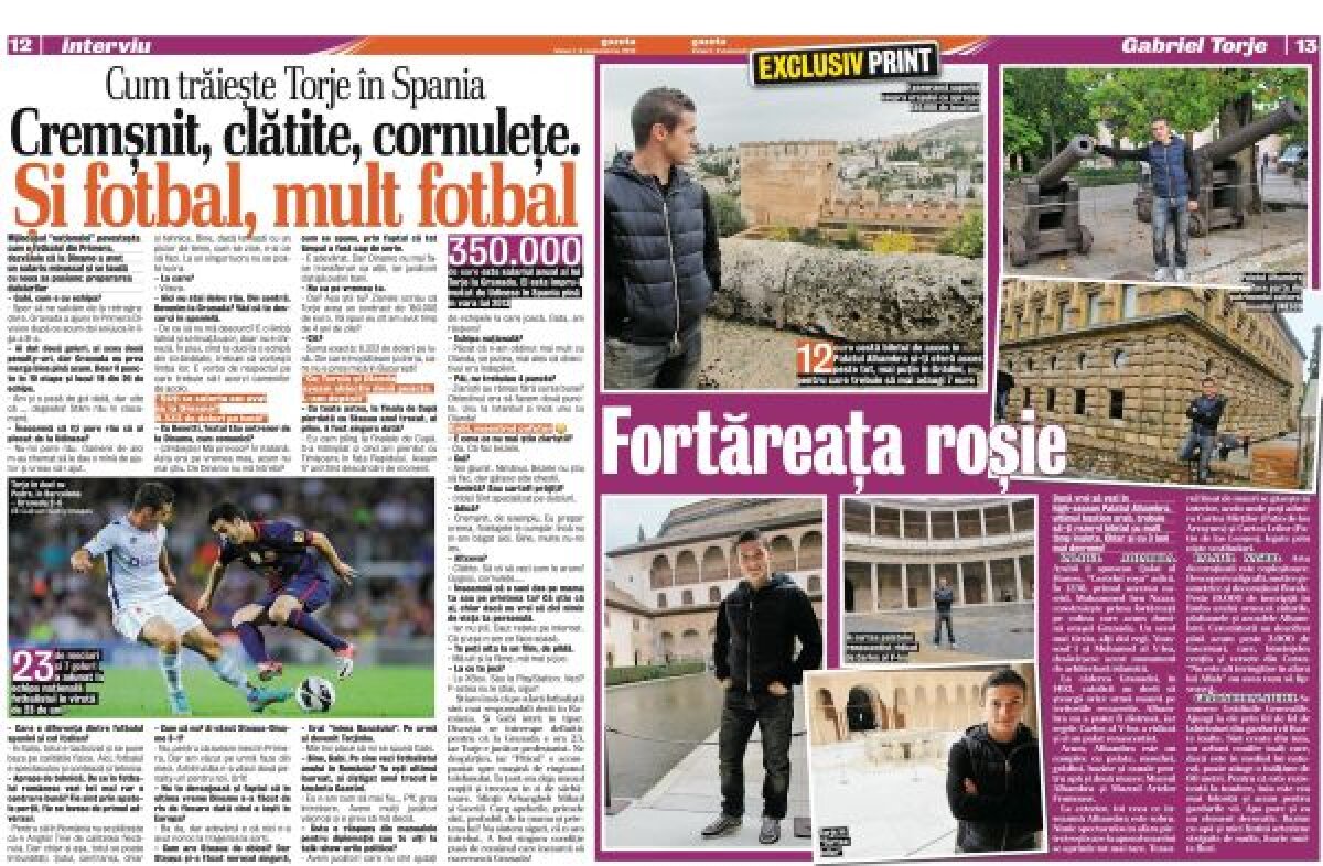 Doar în ediţia tipărită, un român la curtea regilor mauri » Gazeta a intrat în fascinanta lume a lui Gabi Torje