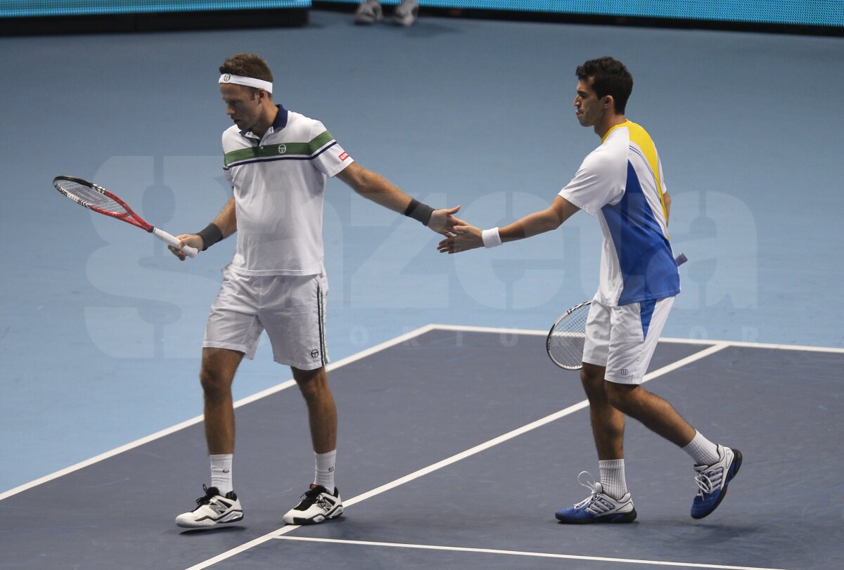 GALERIE FOTO Prima victorie la Turneul Campionilor » Despărţire emoţionanţă între Tecău şi Lindstedt