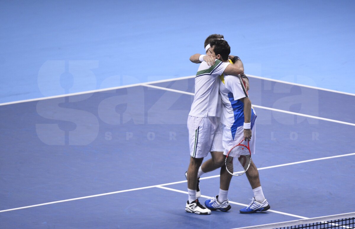 GALERIE FOTO Prima victorie la Turneul Campionilor » Despărţire emoţionanţă între Tecău şi Lindstedt