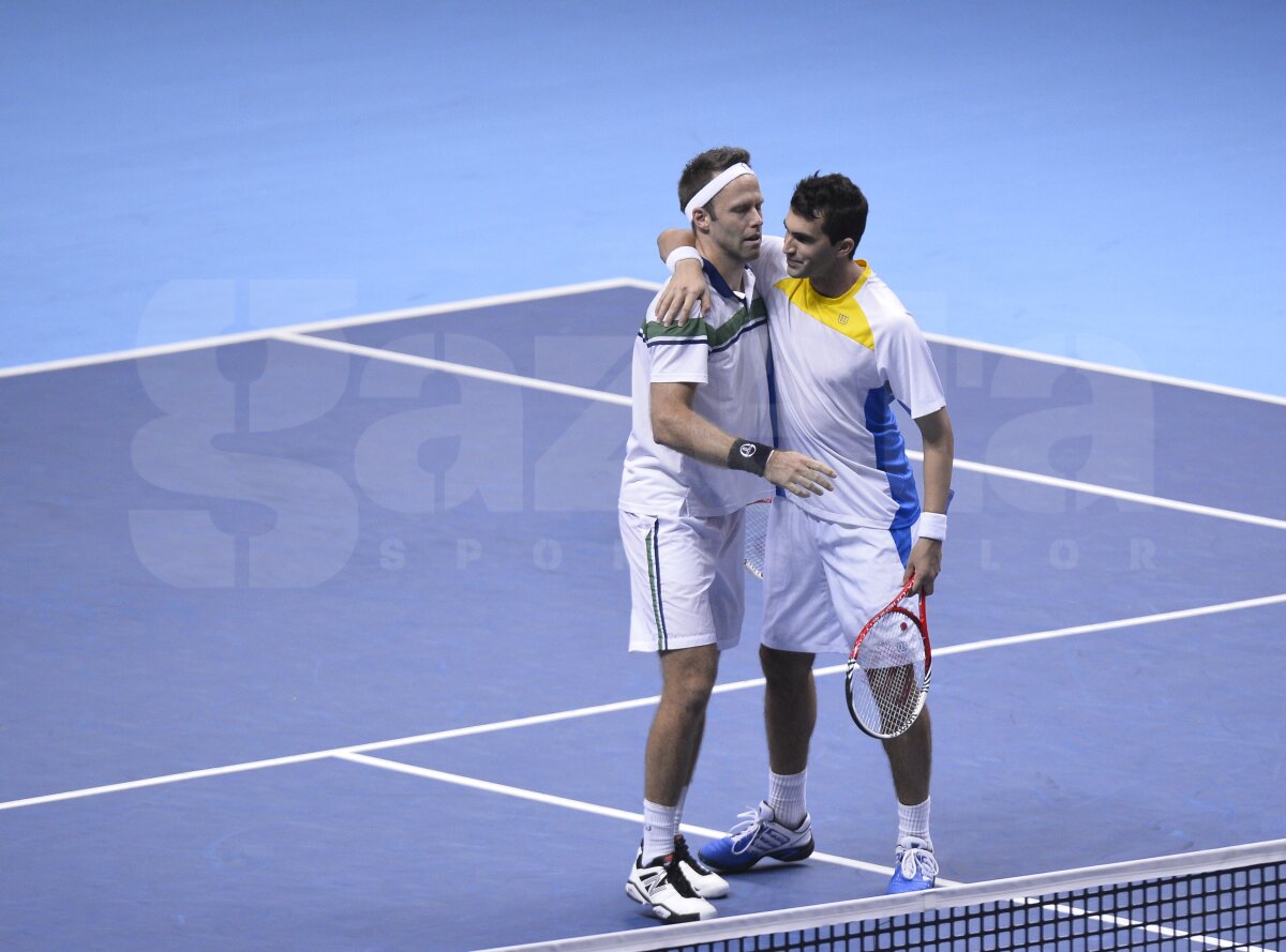 GALERIE FOTO Prima victorie la Turneul Campionilor » Despărţire emoţionanţă între Tecău şi Lindstedt