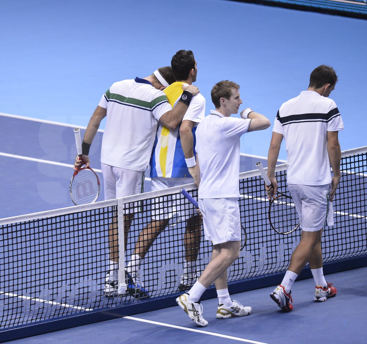 GALERIE FOTO Prima victorie la Turneul Campionilor » Despărţire emoţionanţă între Tecău şi Lindstedt