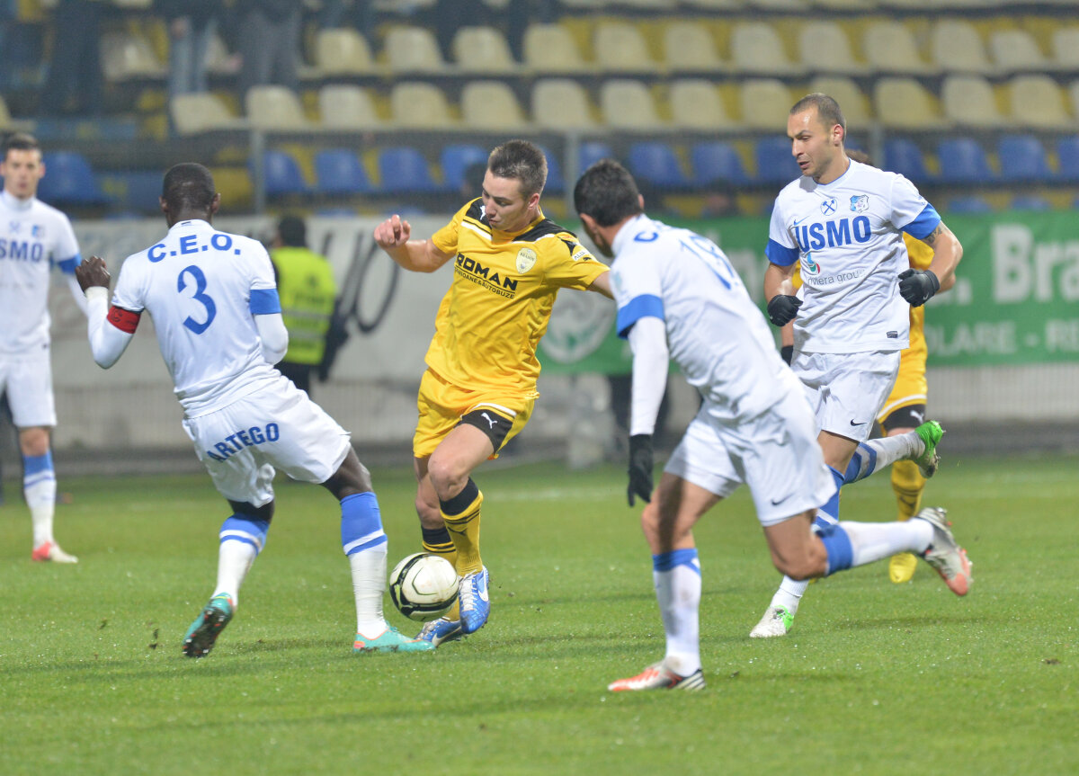 VIDEO Echipa lui Grigoraş revine pe locul 2 » FC Braşov - Pandurii 0-1