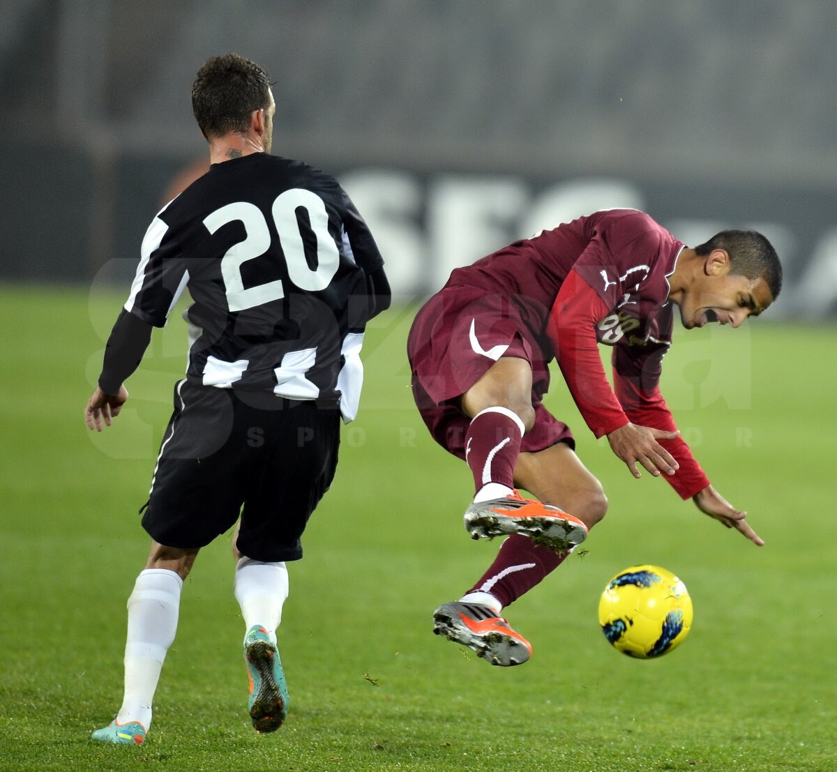 FOTO + VIDEO Prima victorie pentru Rada de la revenire » U Cluj - Rapid 1-2