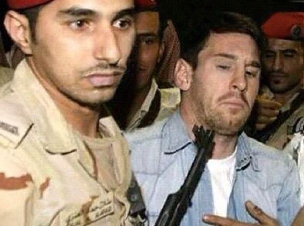 FOTO&VIDEO I s-au înmuiat picioarele » Messi, speriat teribil în Arabia Saudită de neglijenţa unui poliţist :O