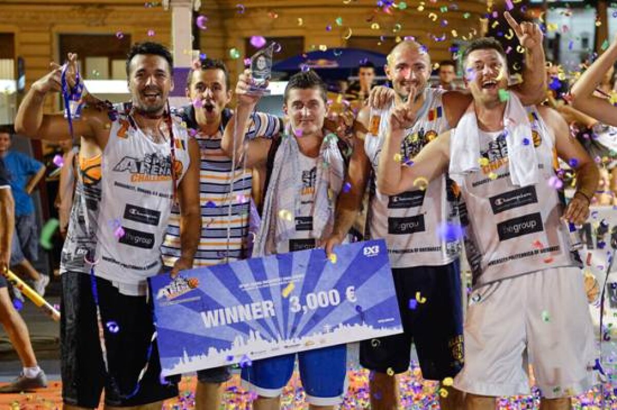 Campionii din 2012, premiaţi la Sport Arena Streetball Awards!