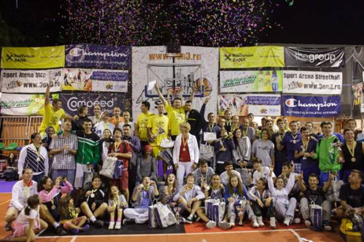Campionii din 2012, premiaţi la Sport Arena Streetball Awards!
