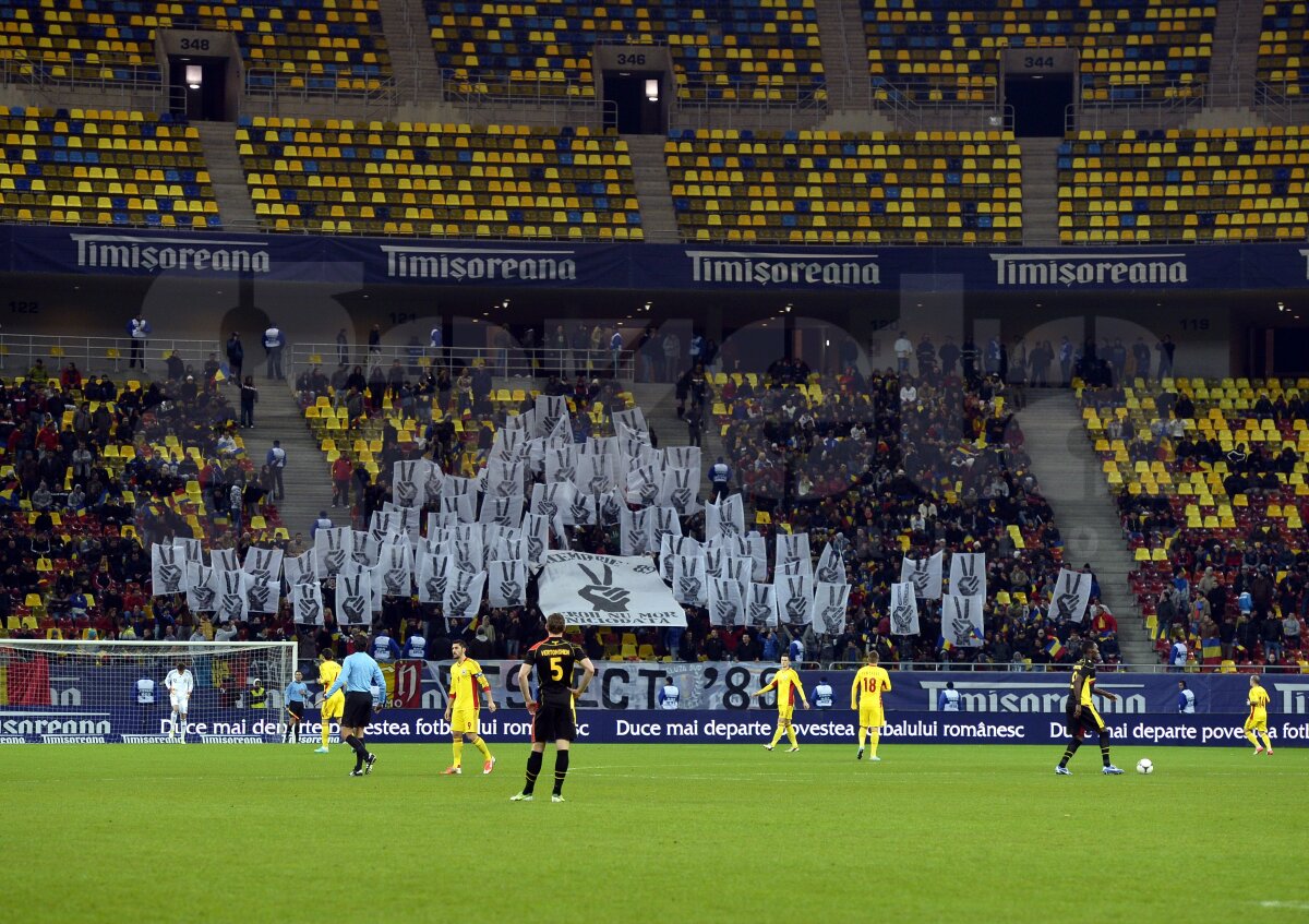 FOTO şi VIDEO România - Belgia 2-1 » "Tricolorii" şi-au luat revanşa după înfrîngerea de acum un an