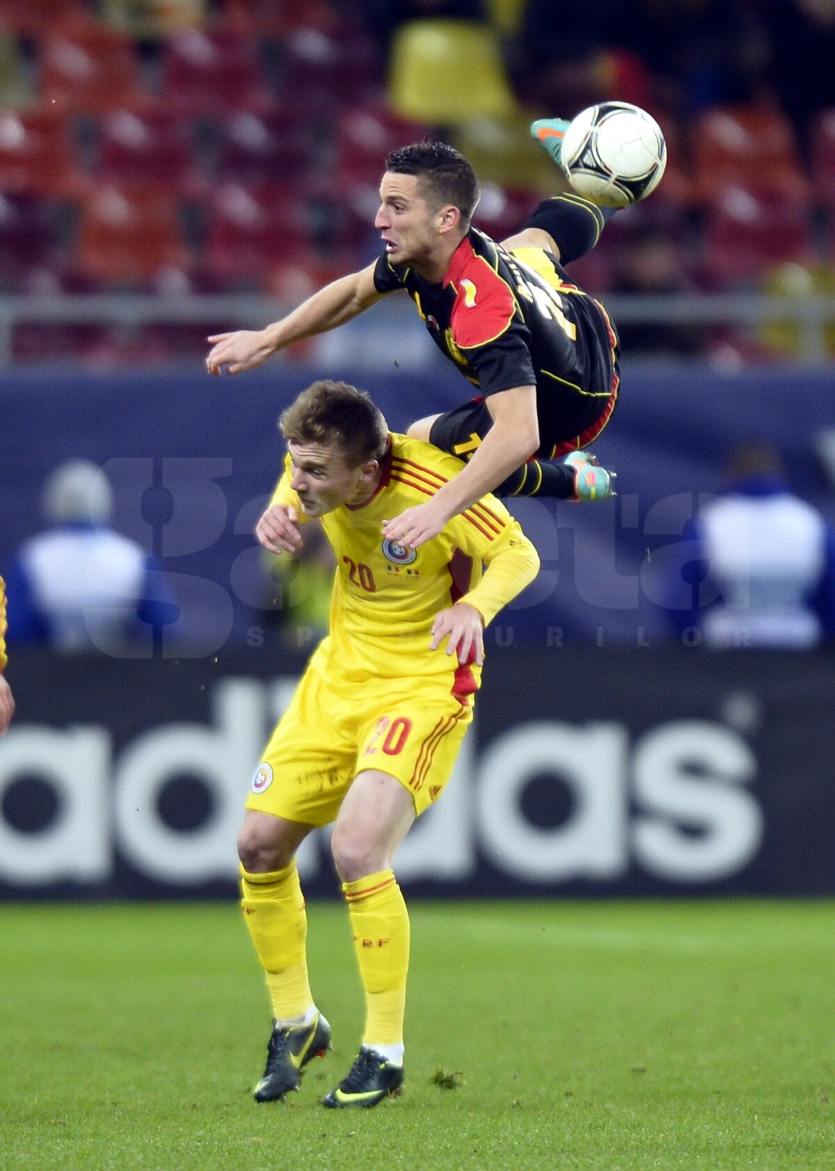 FOTO şi VIDEO România - Belgia 2-1 » "Tricolorii" şi-au luat revanşa după înfrîngerea de acum un an