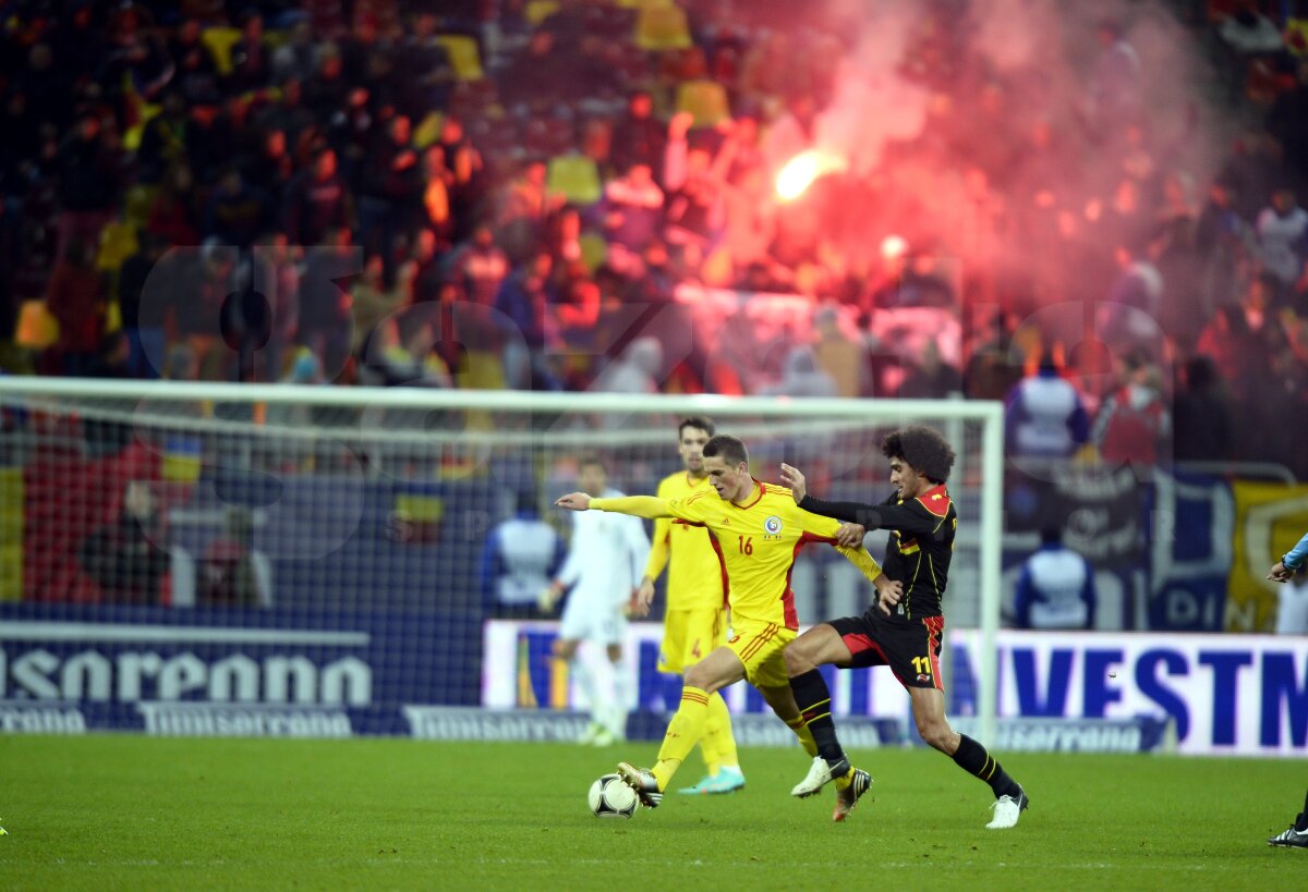 FOTO şi VIDEO România - Belgia 2-1 » "Tricolorii" şi-au luat revanşa după înfrîngerea de acum un an