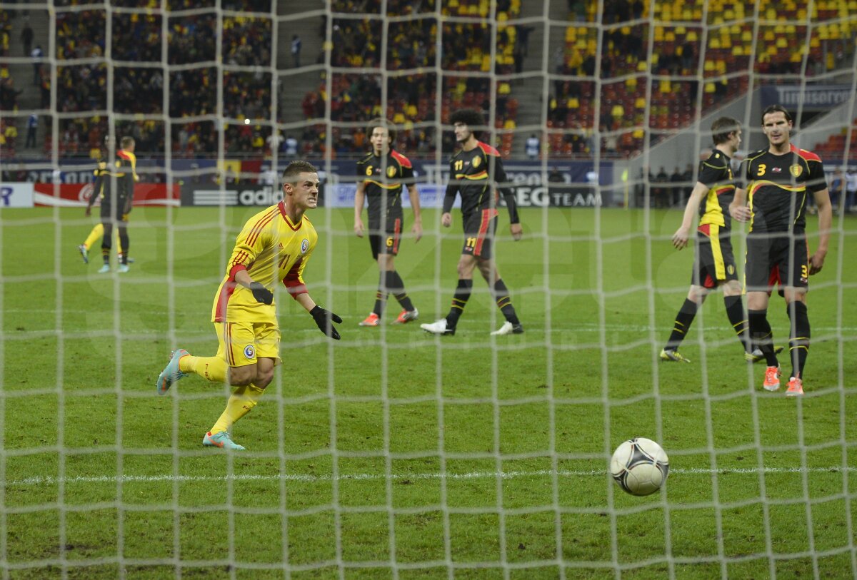 FOTO şi VIDEO România - Belgia 2-1 » "Tricolorii" şi-au luat revanşa după înfrîngerea de acum un an
