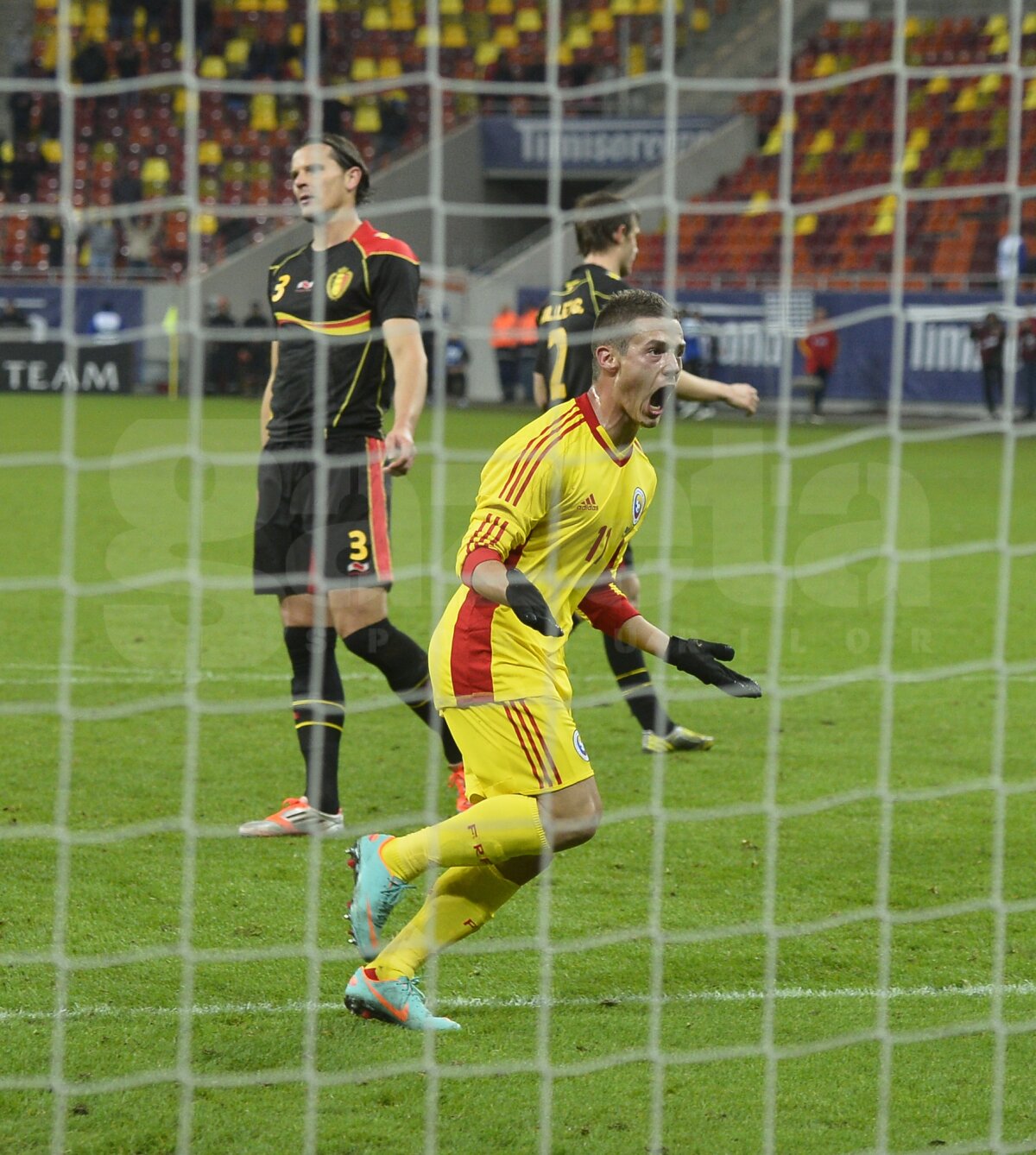 FOTO şi VIDEO România - Belgia 2-1 » "Tricolorii" şi-au luat revanşa după înfrîngerea de acum un an