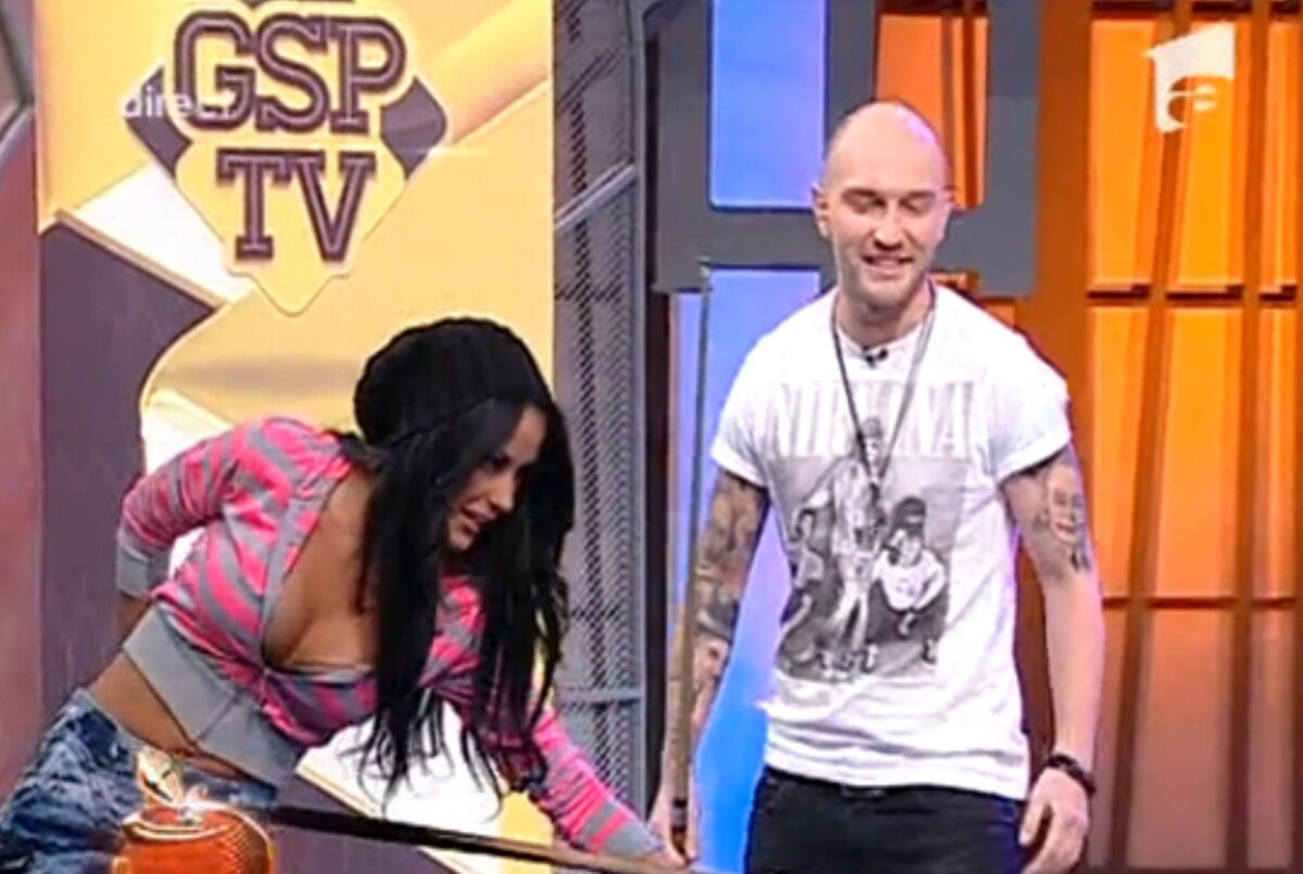 Daniela Crudu ia lecţii de biliard în direct la "Un show păcătos"!