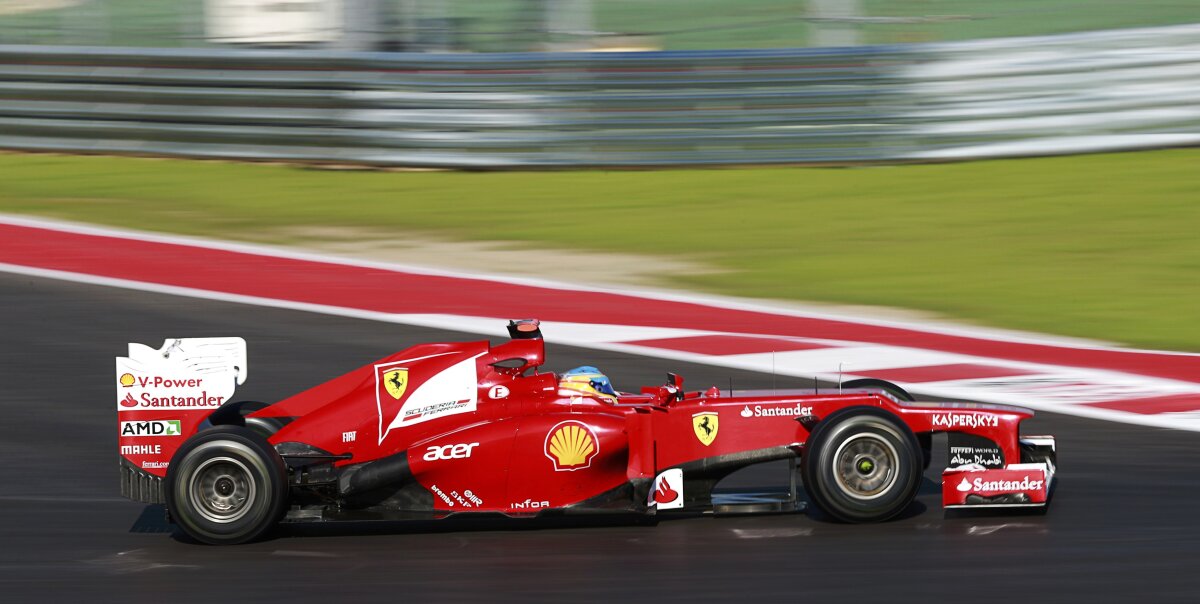 GALERIE FOTO Cele mai interesante imagini de pe circuitul din Texas » Vettel a fost primul în antrenamente