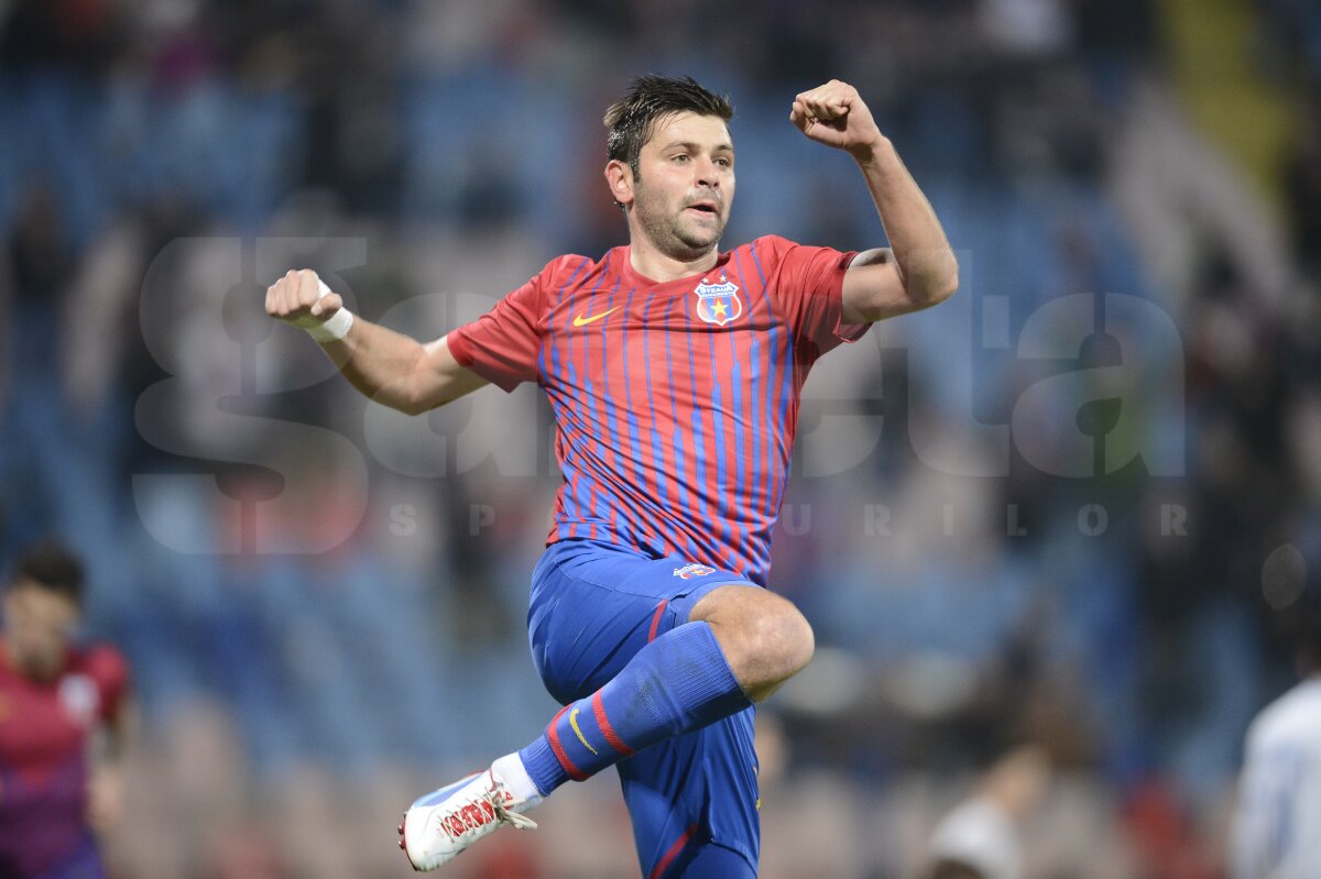 FOTO ŞI VIDEO Steaua - CS Severin 2-1 » Roş-albaştrii se impun, însă au terminat jocul cu 3 accidentaţi