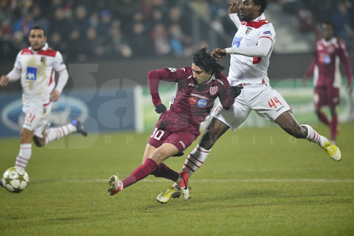 FOTO şi VIDEO CFR - Braga 3-1 » Clujenii se califică în premieră în primăvara europeană