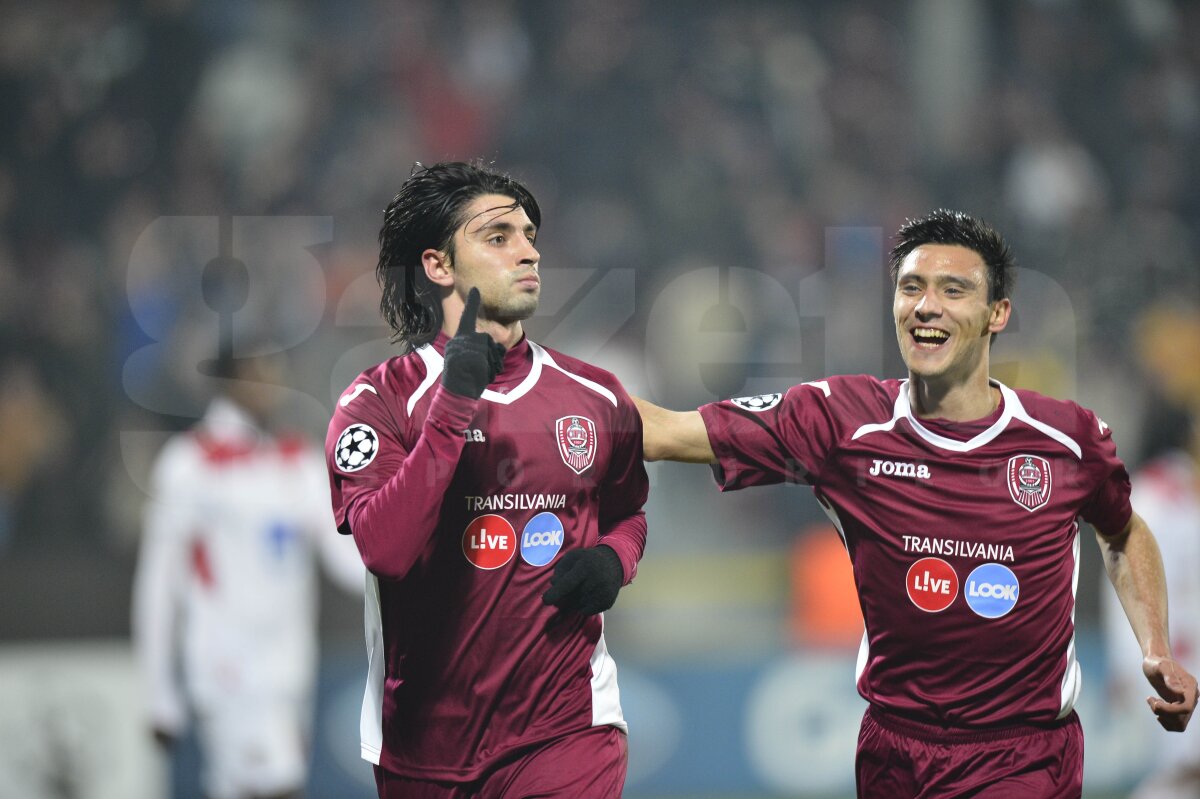 FOTO şi VIDEO CFR - Braga 3-1 » Clujenii se califică în premieră în primăvara europeană