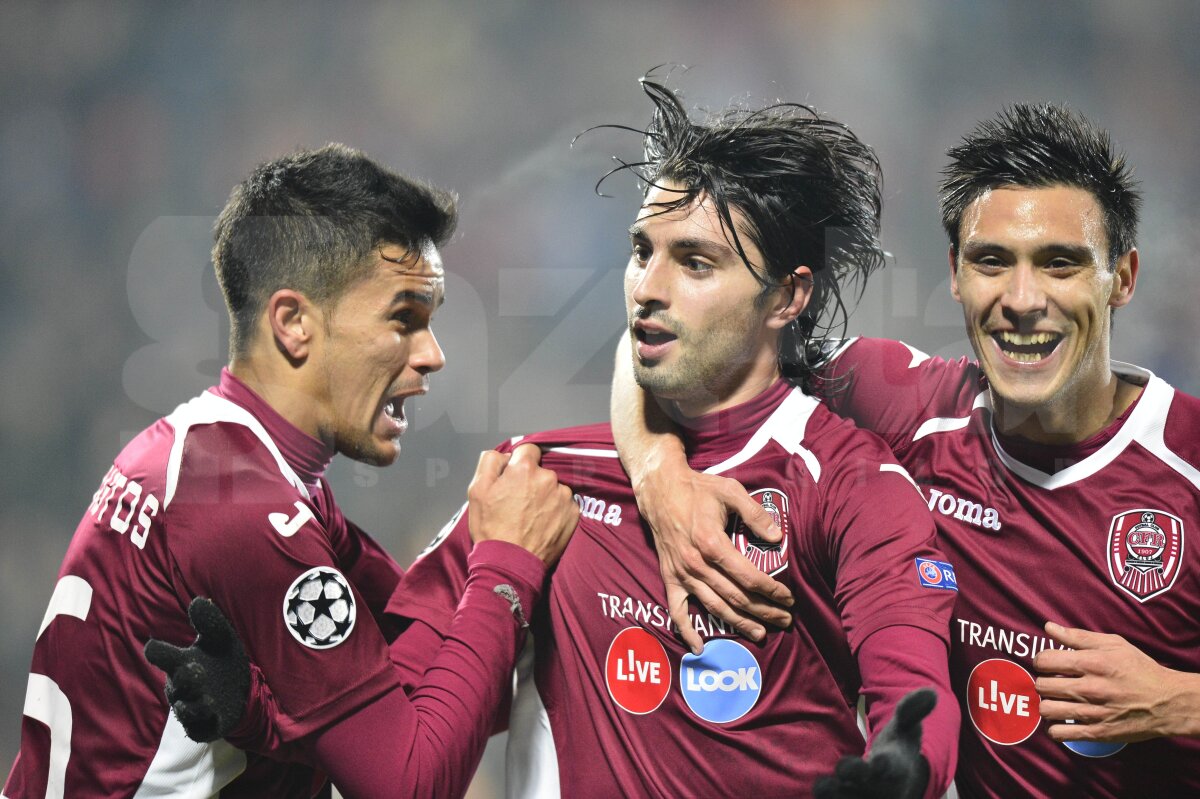 FOTO şi VIDEO CFR - Braga 3-1 » Clujenii se califică în premieră în primăvara europeană