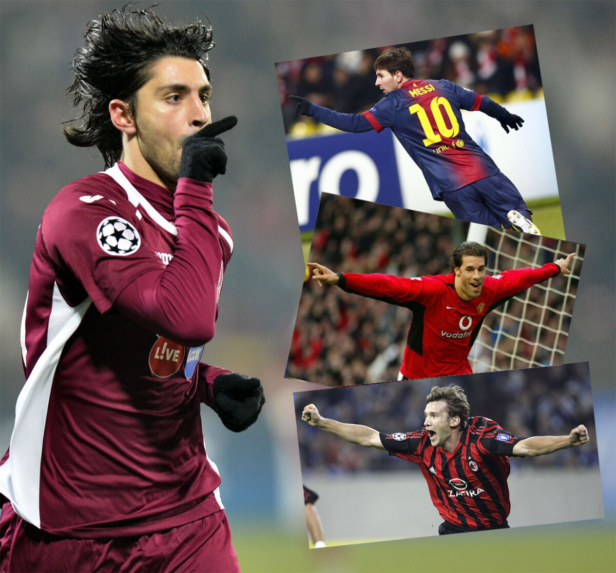 Putea să mai bată un record în Ligă » Rui Pedro, la un pas să-i egaleze pe Messi, Sheva sau van Nistelrooy