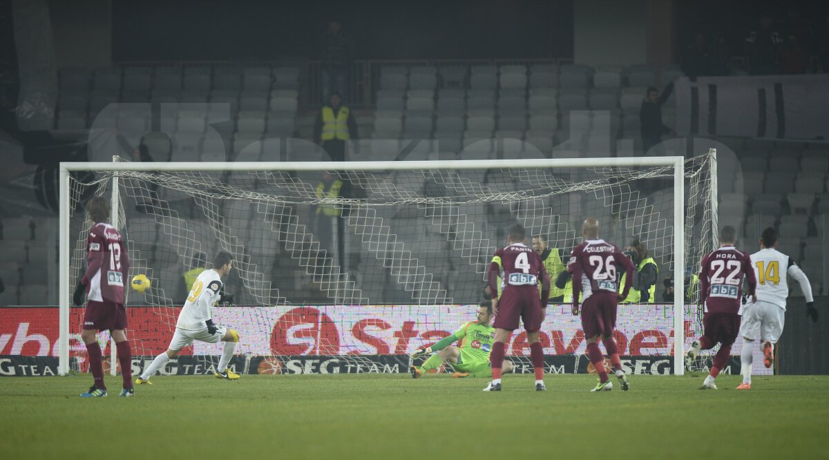 FOTO şi VIDEO U Cluj - CFR 1-2 » Rui Pedro şi Bjelanovici au adus victoria campioanei României