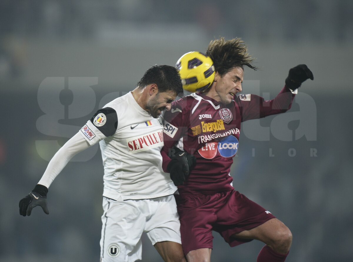 FOTO şi VIDEO U Cluj - CFR 1-2 » Rui Pedro şi Bjelanovici au adus victoria campioanei României