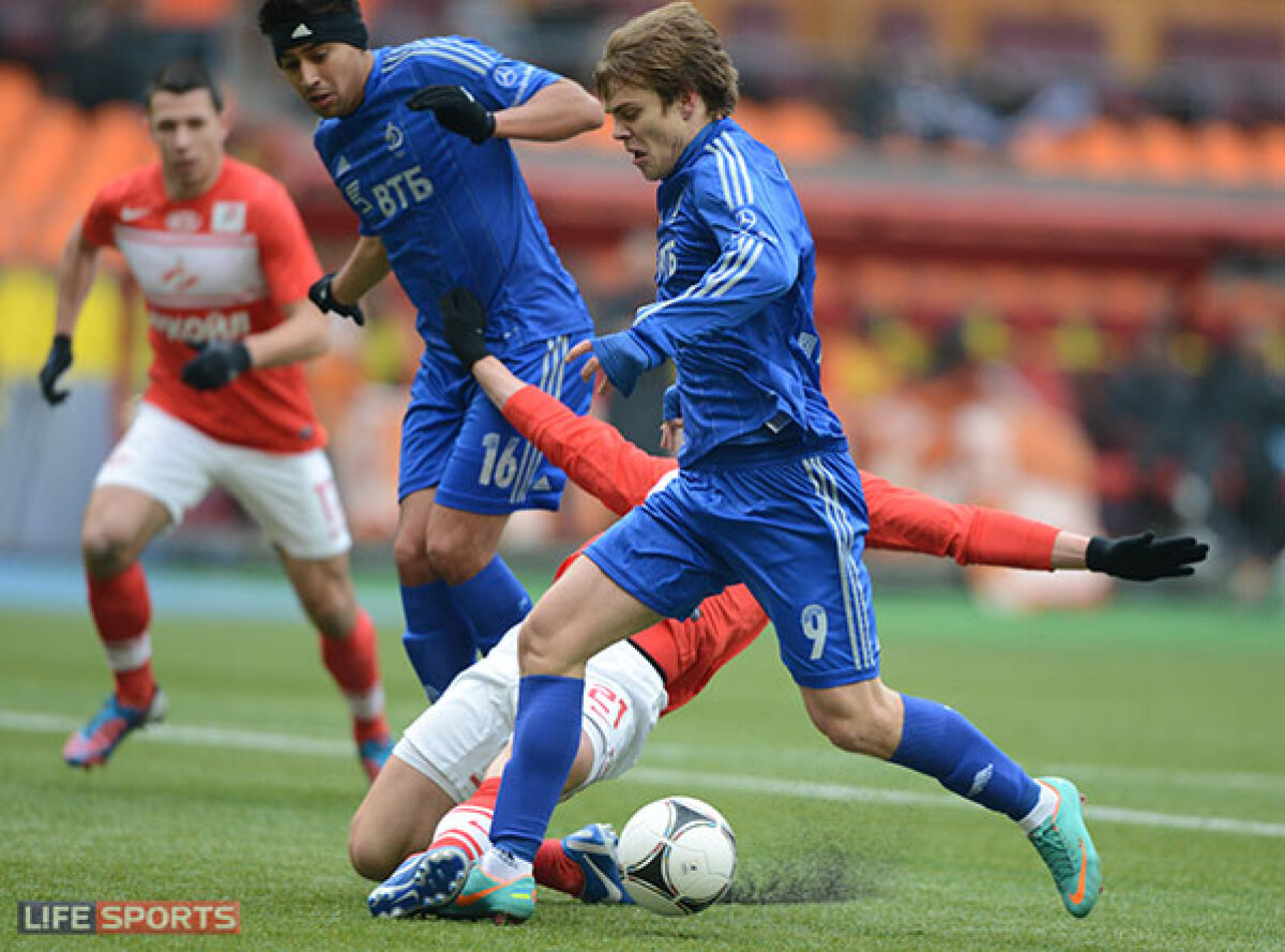 VIDEO SuperDan face spectacol în Rusia » Dinamo Moscova a cîştigat la scor derby-ul Moscovei cu Spartak, scor 5-1. Antrenorul gazdelor, demis!