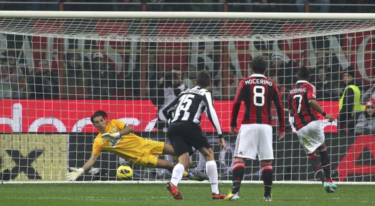 VIDEO Gafă contra gafă » Milan cîştigă cu 1-0 derby-ul cu Juventus după un penalty inexistent