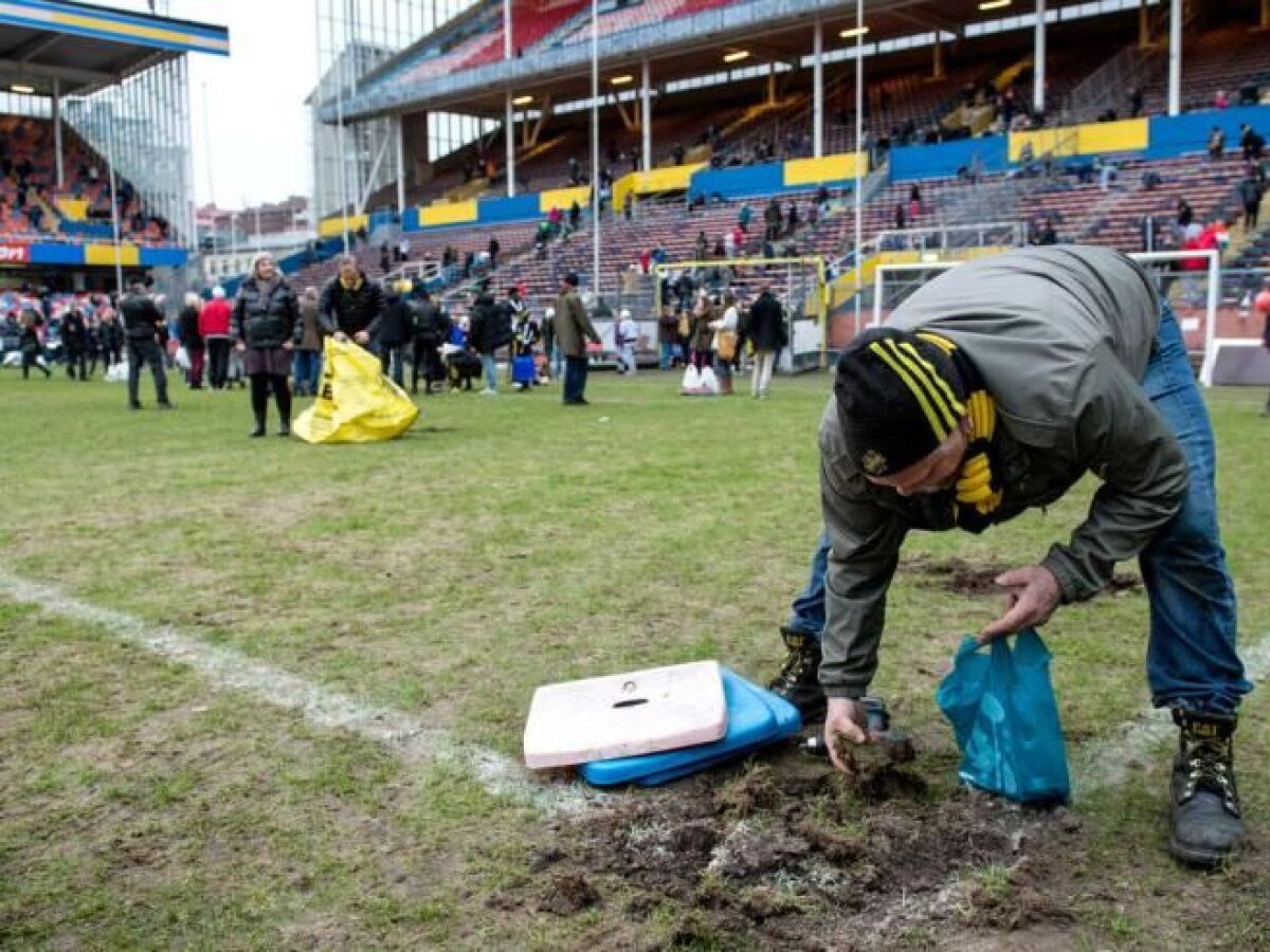 Dezmembrat de fani! » Legendarul Rasunda, pe care am cîştigat cu 1-0 în '83, devastat înaintea demolării