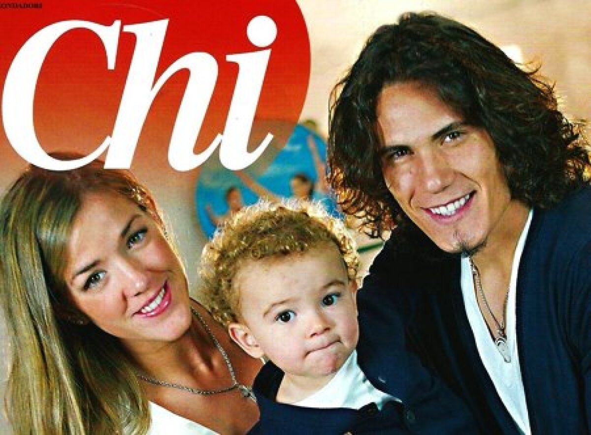 GALERIE FOTO » Cavani, un fotbalist altfel: "Cine sînt aceste showgirl? Prefer compania familiei, în natură"