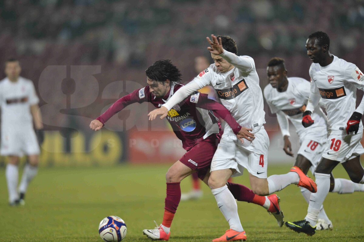 FOTO Campioana merge în semifinale! "Cîinii" au ratat principalul obiectiv » CFR Cluj - Dinamo 2-1