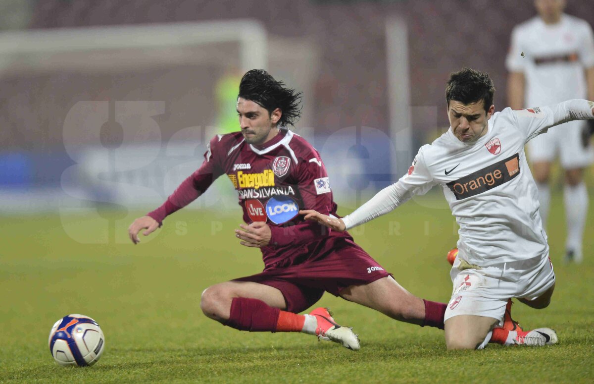 FOTO Campioana merge în semifinale! "Cîinii" au ratat principalul obiectiv » CFR Cluj - Dinamo 2-1