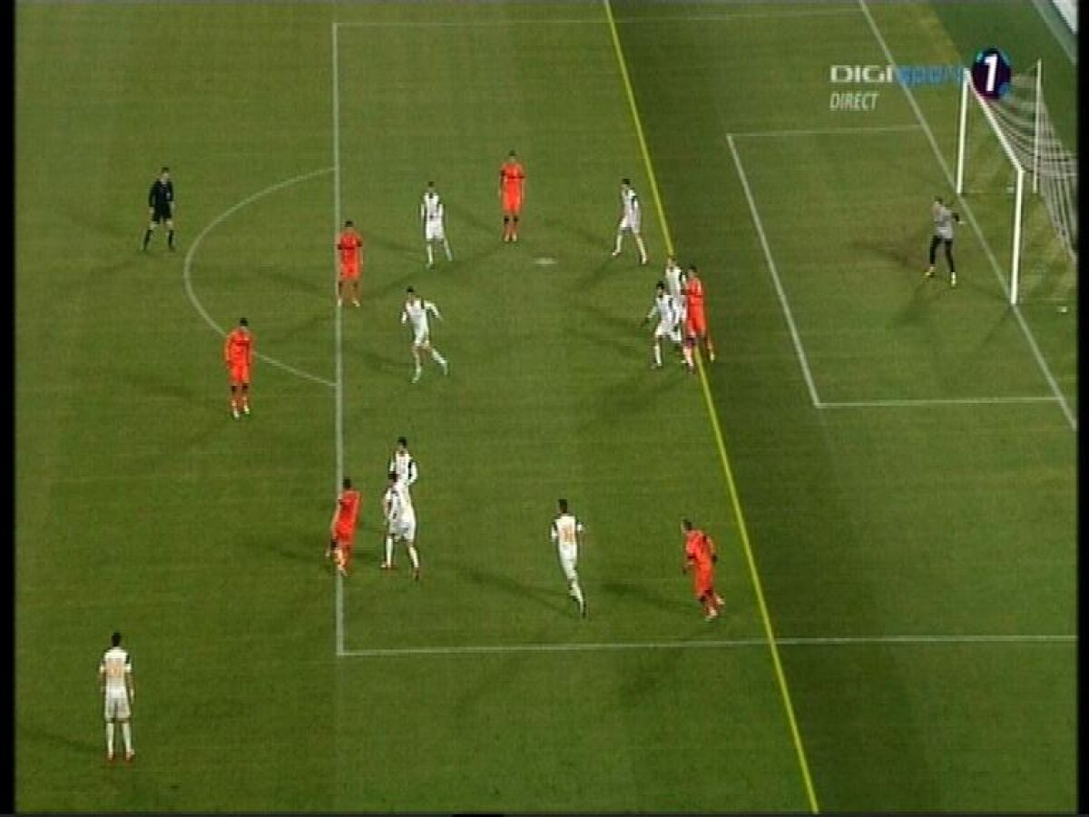 FOTO + VIDEO Greşeli mari de arbitraj de la primul meci al returului Ligii 1