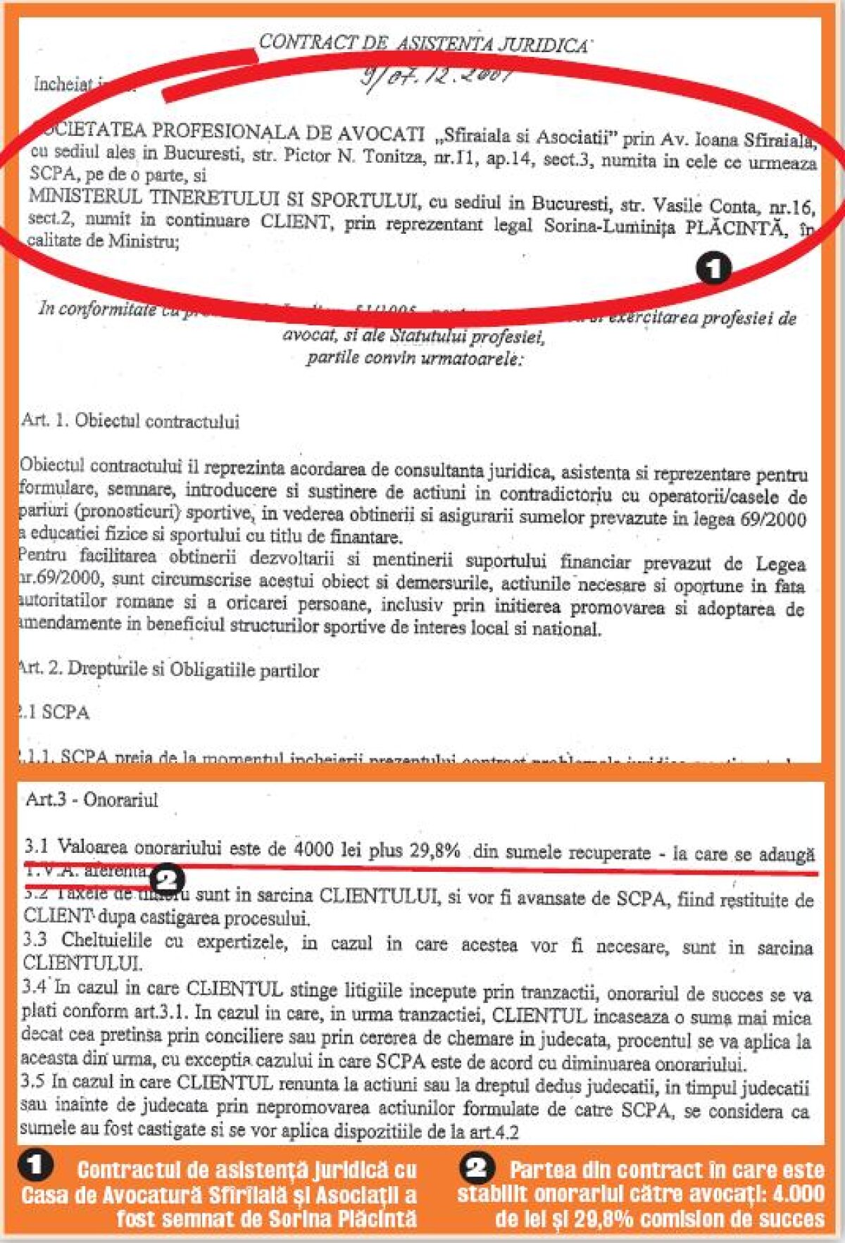 EXCLUSIV Controalele de la ANST au scos la lumină un contract ţinut secret de fostul ministru Sorina Plăcintă » 1.665.173 de euro. Cadou!