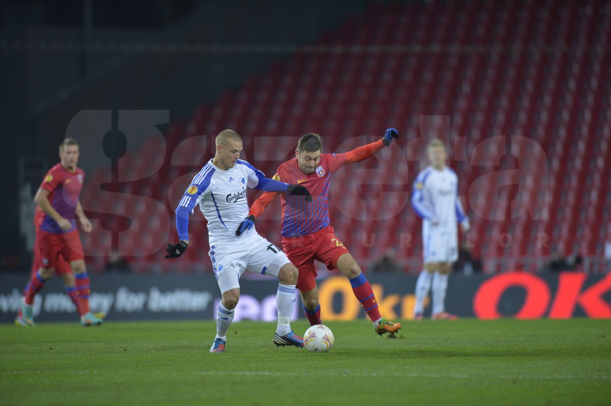 VIDEO şi FOTO FC Copenhaga - Steaua 1-1 » Roş-albaştrii obţin a 10-a calificare din istorie în primăvara europeană