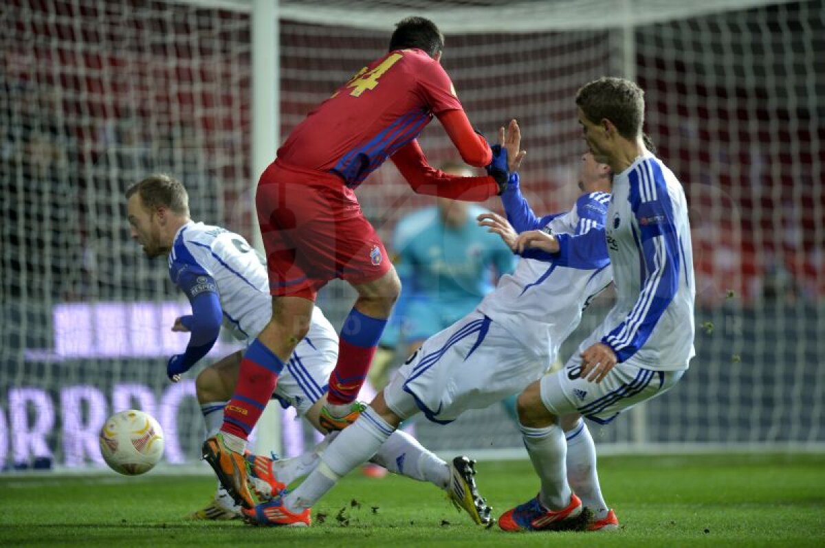 VIDEO şi FOTO FC Copenhaga - Steaua 1-1 » Roş-albaştrii obţin a 10-a calificare din istorie în primăvara europeană