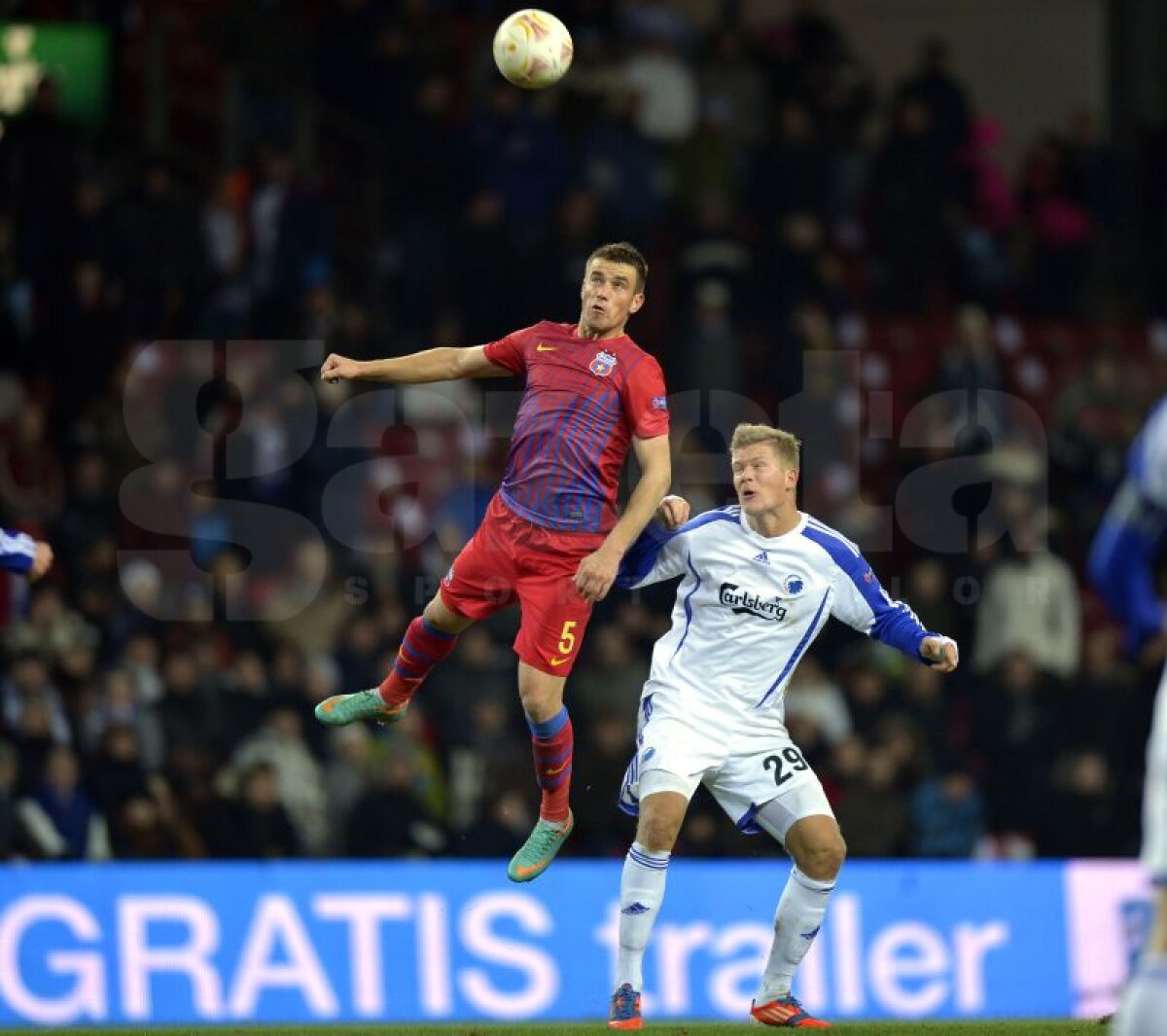 VIDEO şi FOTO FC Copenhaga - Steaua 1-1 » Roş-albaştrii obţin a 10-a calificare din istorie în primăvara europeană