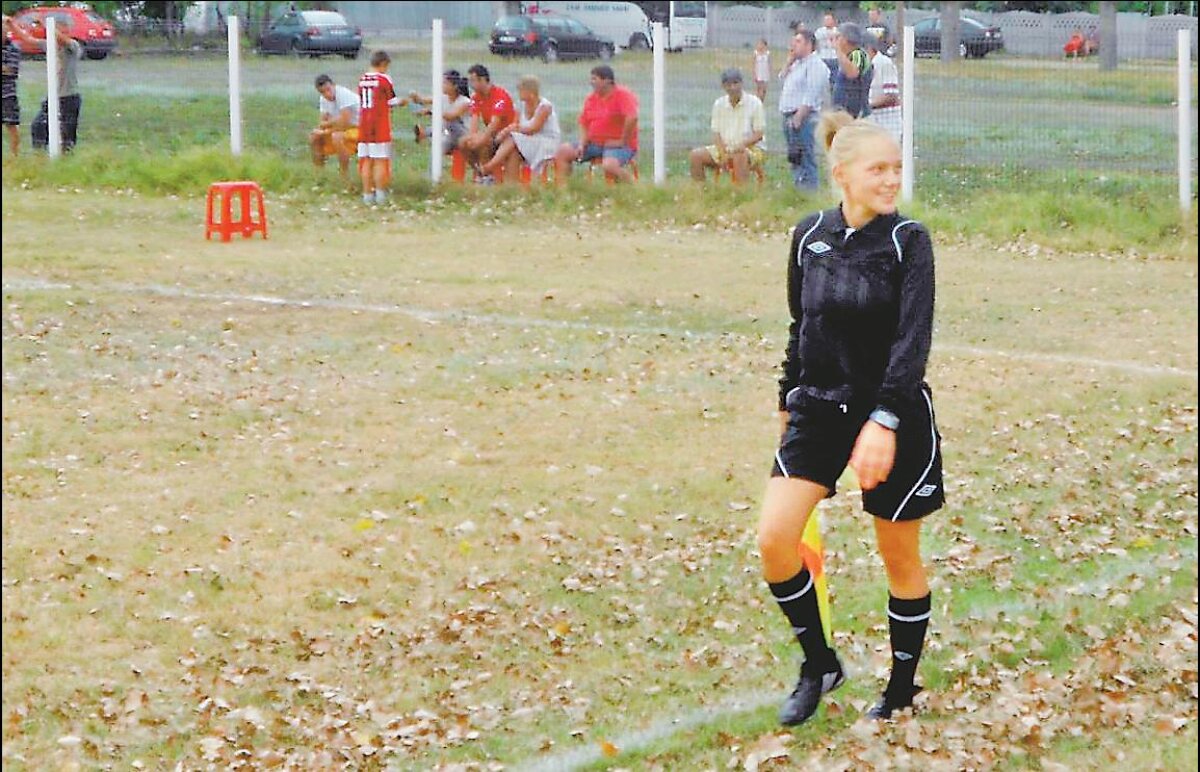 Cea mai sexy arbitră! » Viitorul arbitrajului românesc nu are asigurată valoarea, dar are asigurată frumuseţea