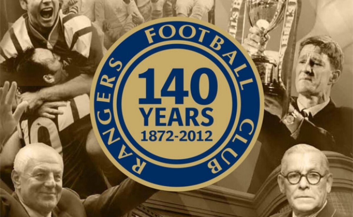 FOTO Glasgow Rangers împlineşte astăzi 140 de ani de existenţă » Surpriză pregătită fanilor la meciul cu Stirling