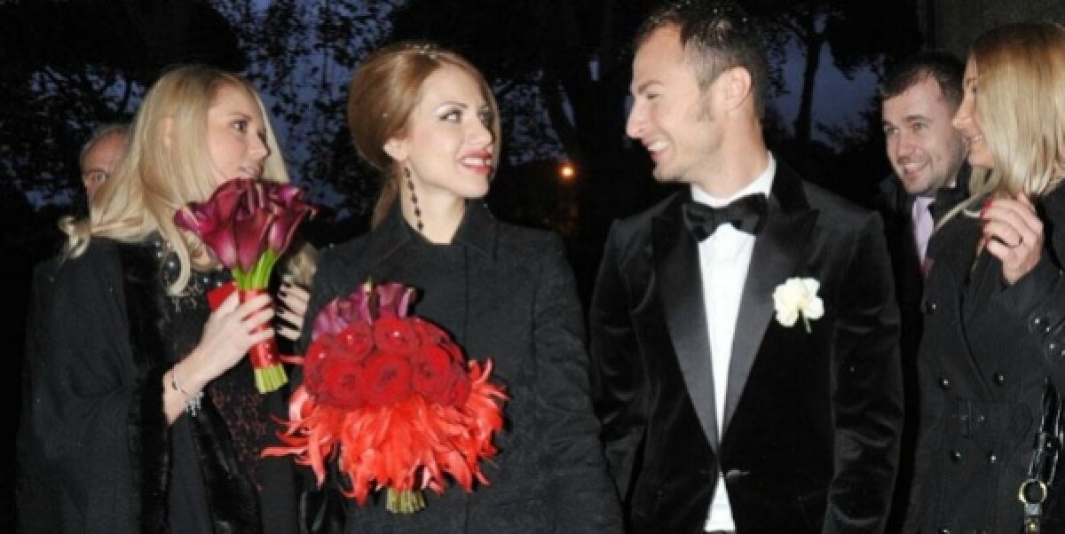 GALERIE FOTO Imagini de la cununia lui Ştefan Radu » Anul viitor va deveni tată de gemeni