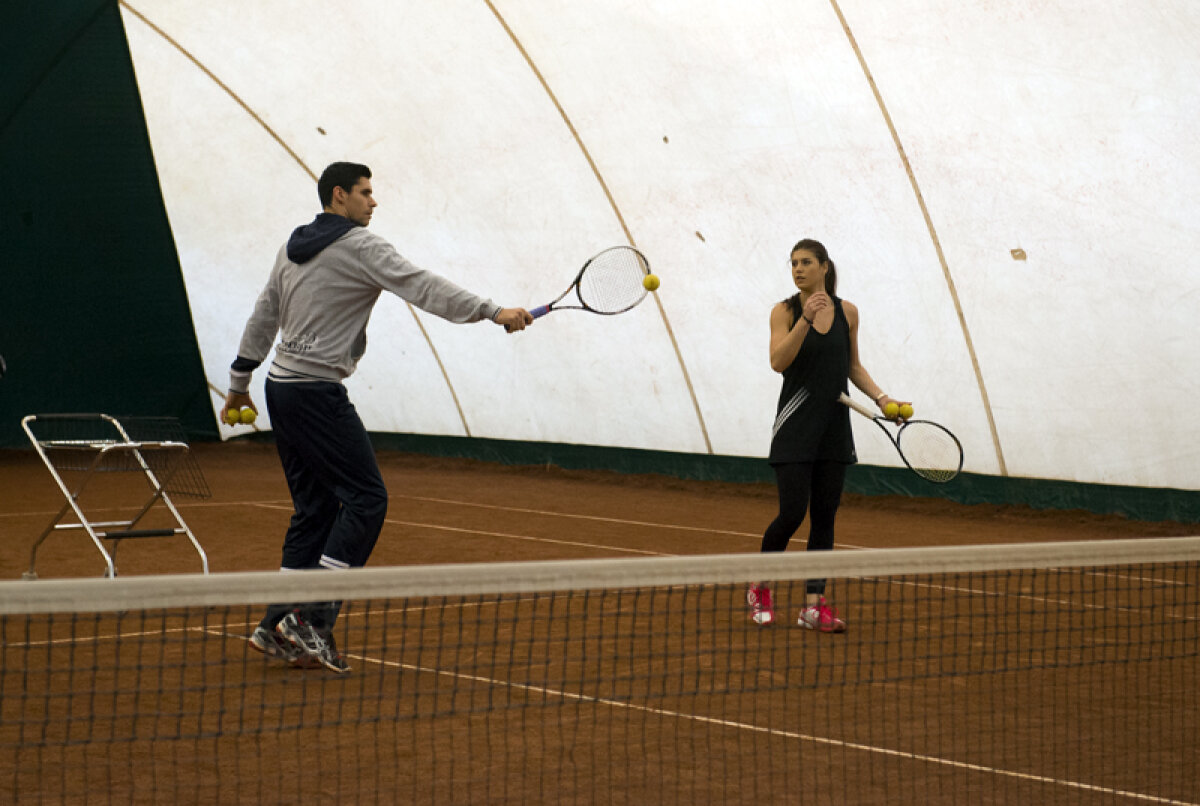 FOTO Joacă de copii » Tecău, Hănescu şi Sorana Cîrstea au petrecut o zi alături de peste 150 de mici tenismeni