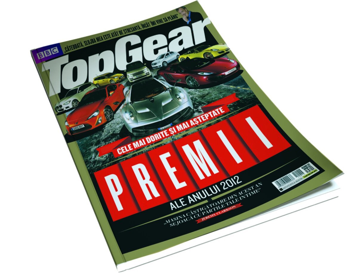 Chiar e bombă! » Superbul Mercedes SLS AMG Black este prezentat detaliat în noul număr TopGear