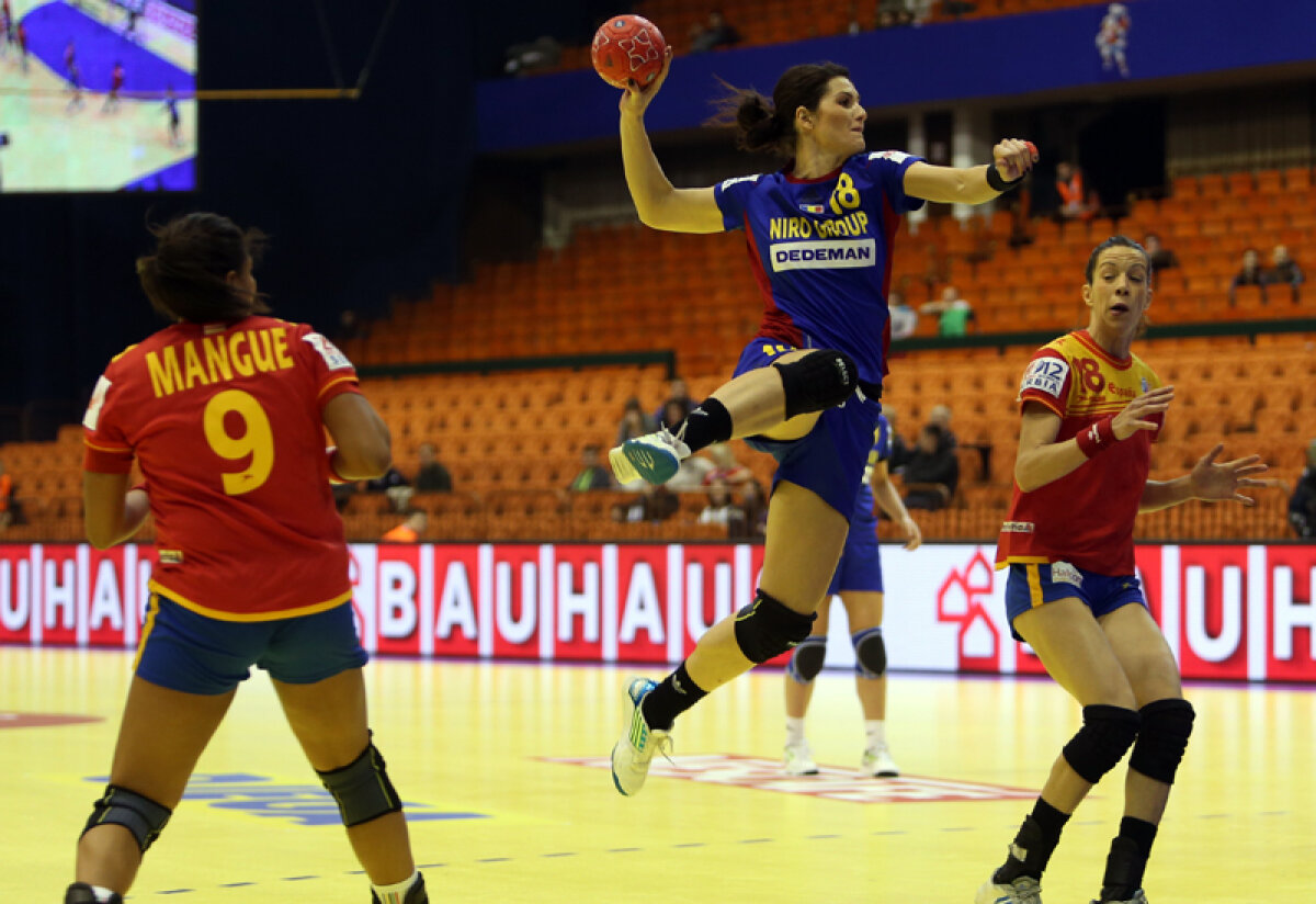 FOTO Oxigen în ninsoare » "Naţionala" României a învins ieri convingător Spania şi rămîne în cărţile calificării