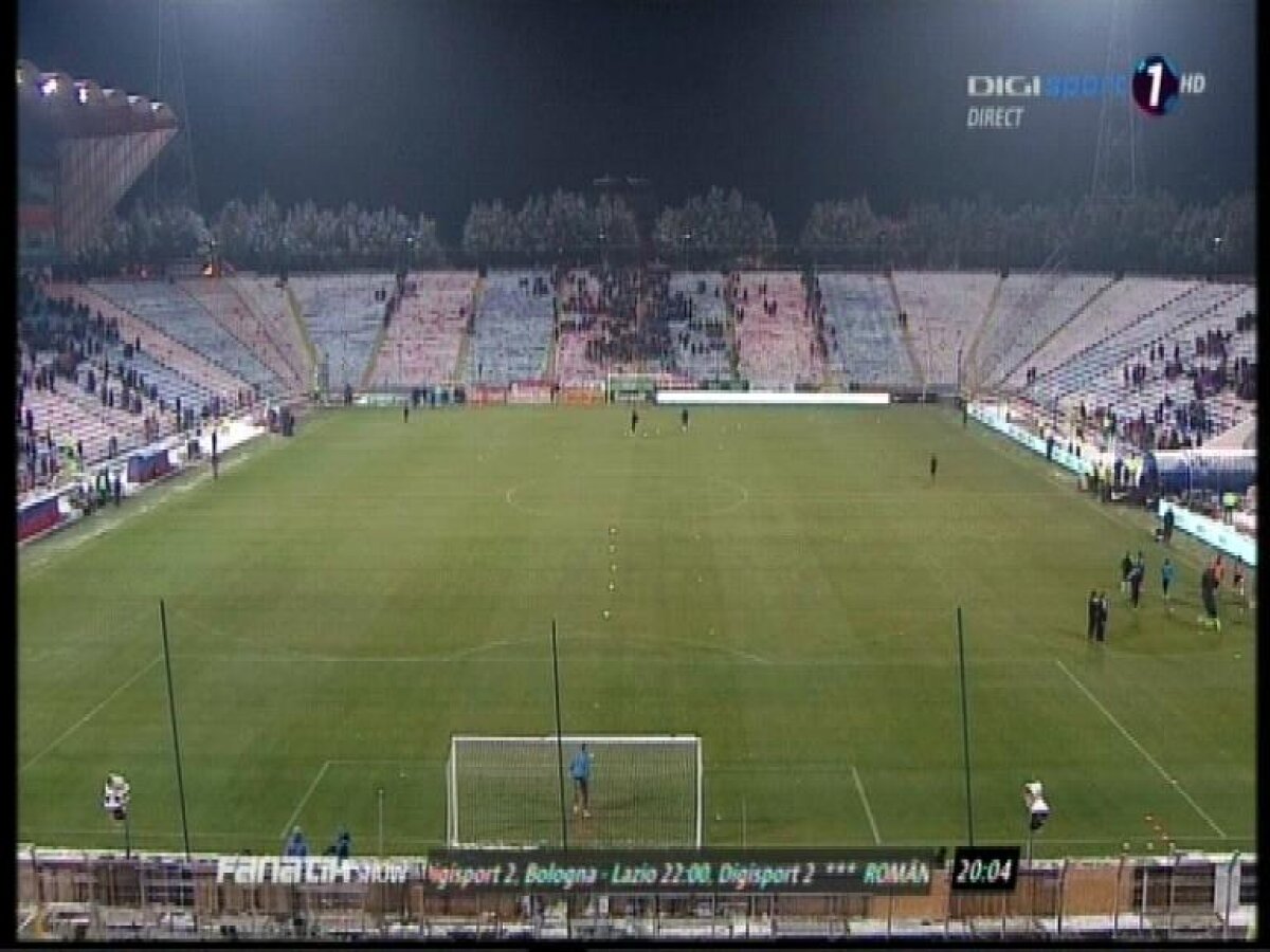 Doar trei mii de suporteri stelişti la derbyul finalului de an » MM: "Terminaţi cu scuzele puerile! Ne luăm rămas bun de pe locul 1 în anonimat"