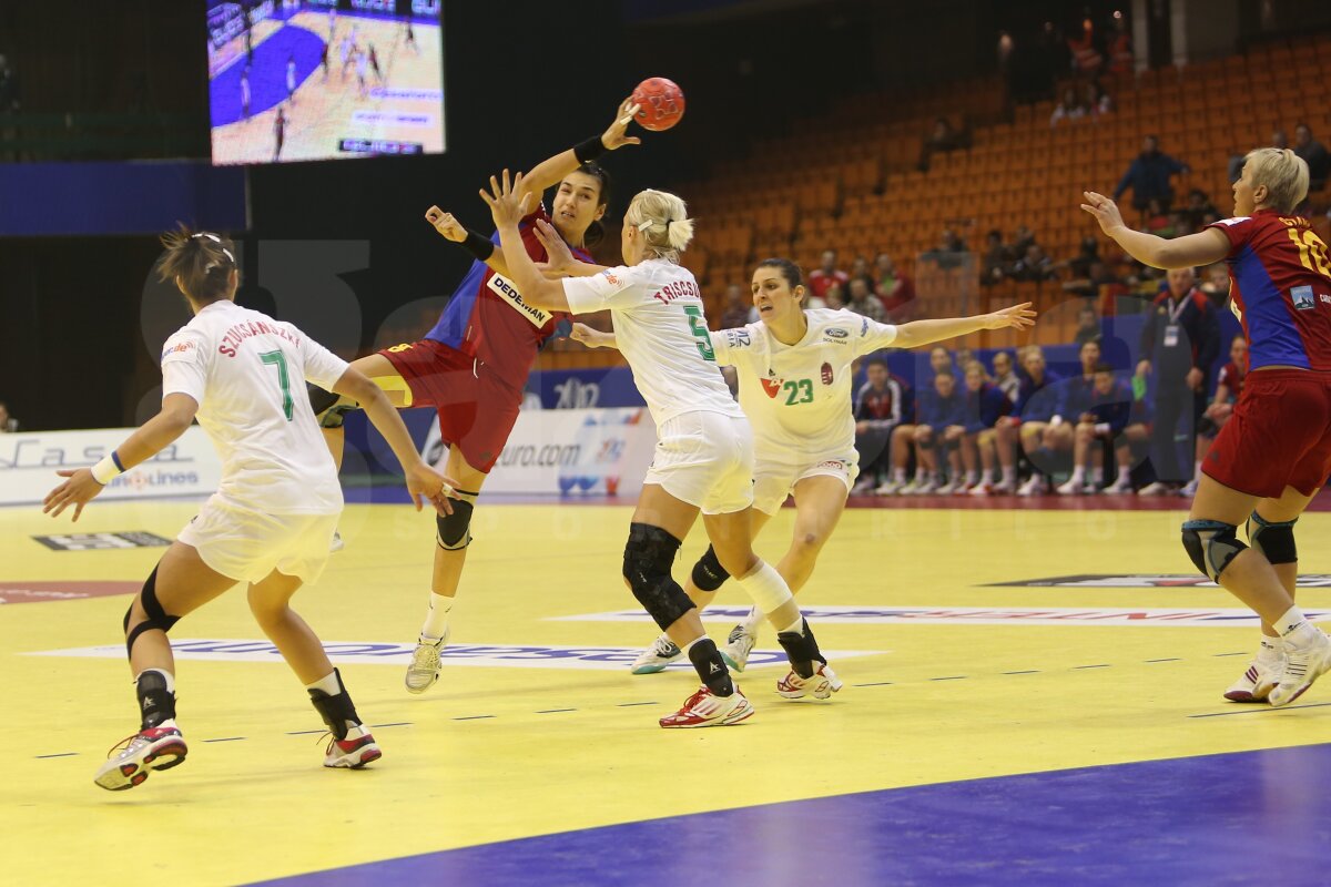 FOTO România - Ungaria 19-25 » "Tricolorele" sînt OUT de la Euro!