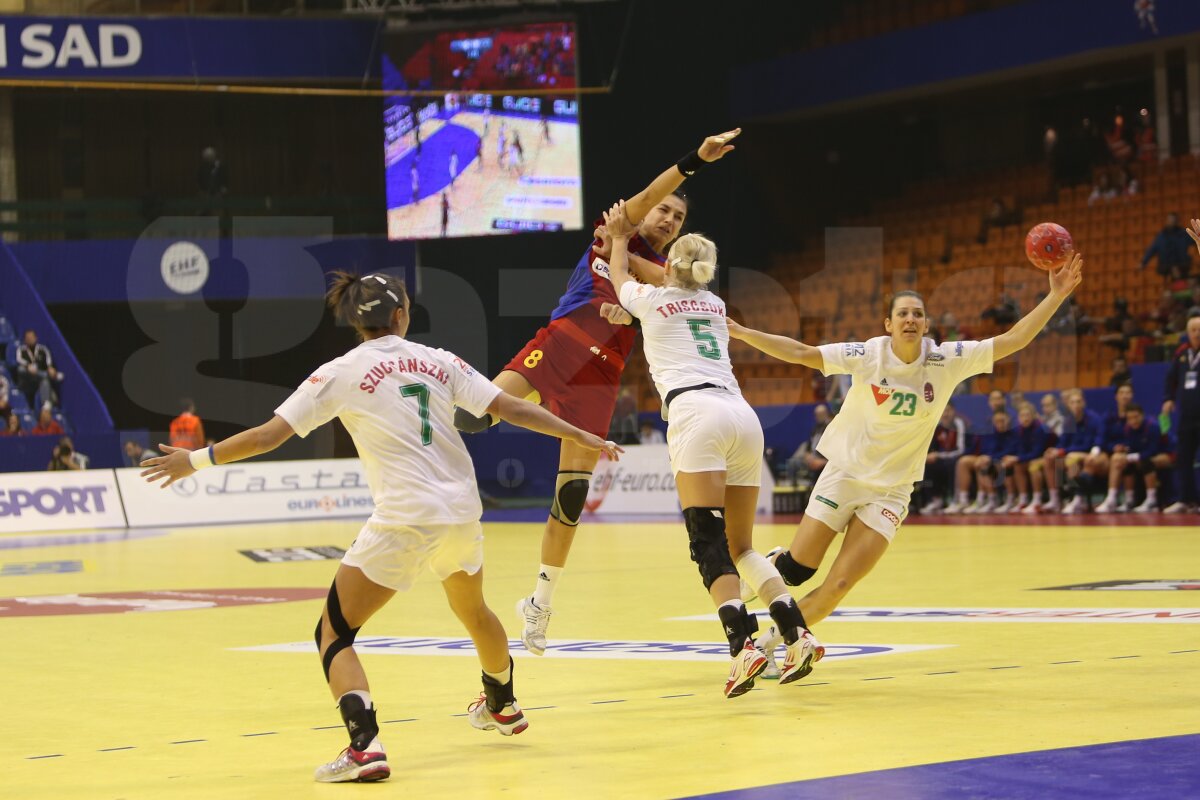 FOTO România - Ungaria 19-25 » "Tricolorele" sînt OUT de la Euro!